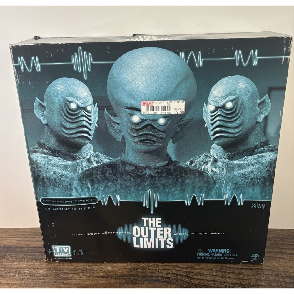 The Outer Limits Ikar & Soldier 12" Figure Doll Set Sideshow Collectible NIB